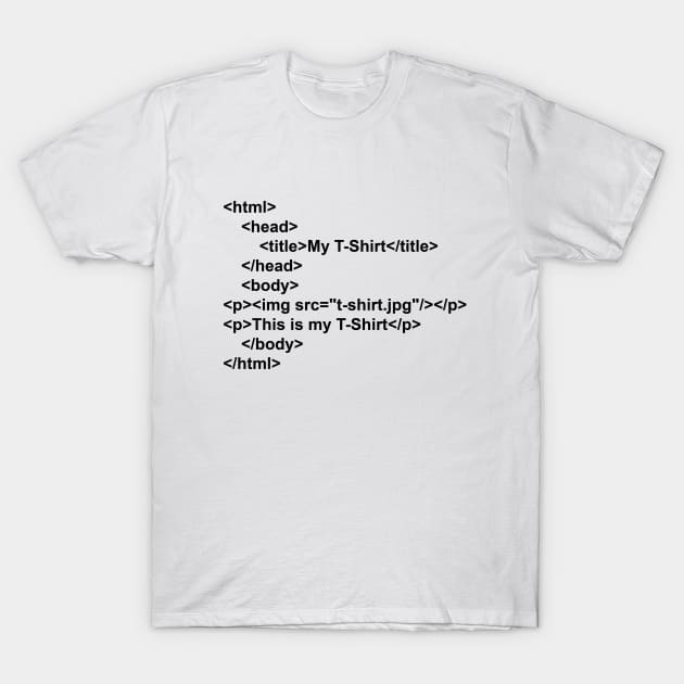 html T-Shirt by JerryWLambert